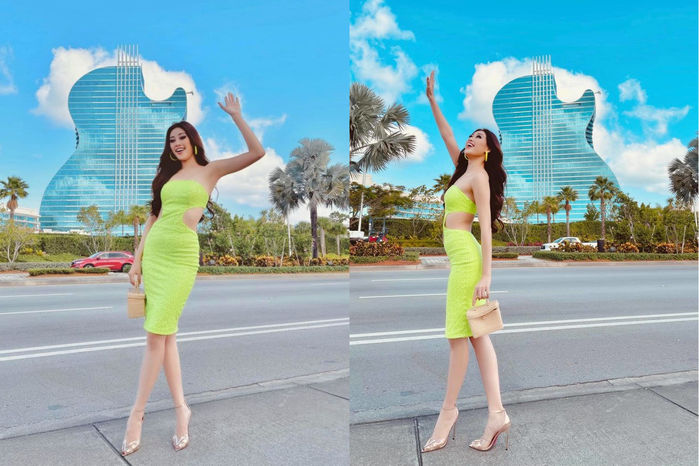 Khánh Vân tại Mỹ trên hành trình chinh phục vương miện Hoa hậu Hoàn vũ Thế giới