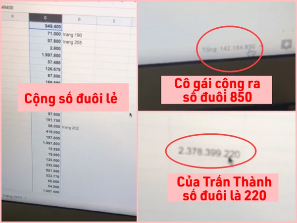 Netizen chép tay, cộng sao kê hơn 1000 trang của Trấn Thành, phát hiện chênh lệch... gần chục triệu đồng 3