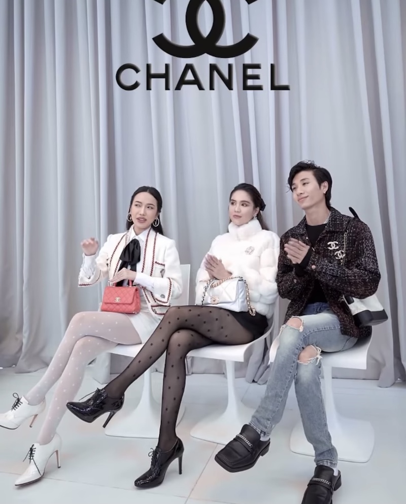 Ngọc Trinh, Diệu Nhi, stylist Bảo Luận làm clip theo trào lưu "front row fits" cực chuẩn